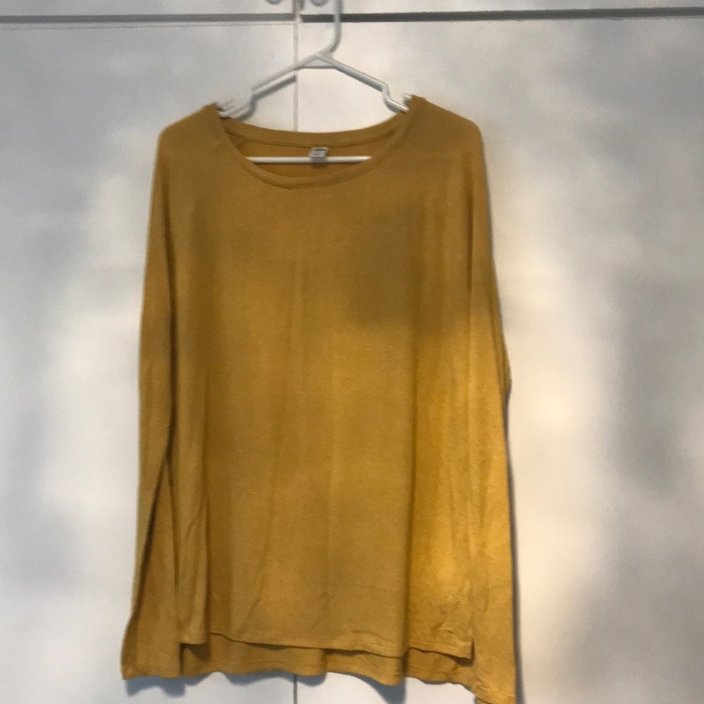 Yellow long sleeve